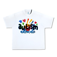 White autism advocate Urban Heavy Tee - Zillion Design Studio