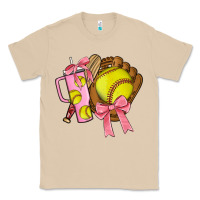 Mushroom softball coquette bow Classic Tee - JahusDesignShop