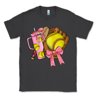 Softball Coquette Bow Classic Tee | Teevron