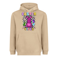 Mushroom easter vibes peep faux sequin Heavyweight Hoodie - MaliasSmallBusiness