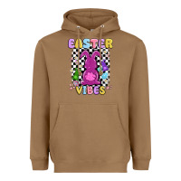 Toasted Coconut easter vibes peep faux sequin Heavyweight Hoodie - MaliasSmallBusiness