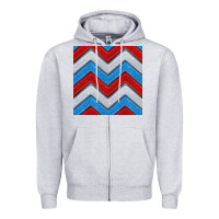 Heather Grey Glitter 4th of July Seamless Pattern Zipper Hoodie - BundleAndBundleShop