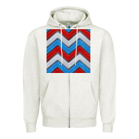 Oatmeal Heather Glitter 4th of July Seamless Pattern Zipper Hoodie - BundleAndBundleShop