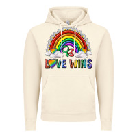 Vintage Artic love wins with daisy and heart Vintage Hoodie - texasbilliewilder