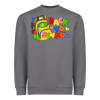 Storm back to school with school bag Heavyweight Sweatshirt - texasbilliewilder