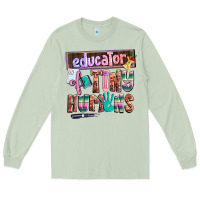 Matcha educator of tiny humans Long Sleeve Tee - AdoDesignShop