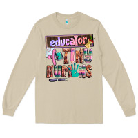Mushroom educator of tiny humans Long Sleeve Tee - AdoDesignShop