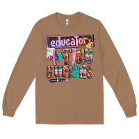 Toasted Coconut educator of tiny humans Long Sleeve Tee - AdoDesignShop