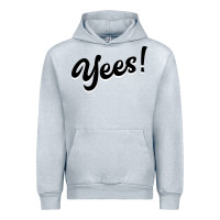 Heather Grey YEES! Urban Hoodie - Bettercallsaul