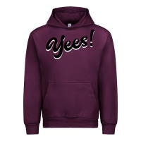 Mauve Wine YEES! Urban Hoodie - Bettercallsaul