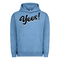 Pigment Pebble Blue YEES! Urban Hoodie - Bettercallsaul