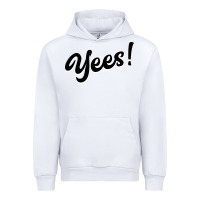 White YEES! Urban Hoodie - Bettercallsaul