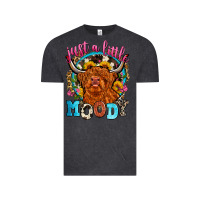 Vintage Black just a little moody Vintage Tee - Zillion Design Studio