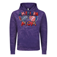 Cloud Purple American mom Vintage Hoodie - Zillion Design Studio