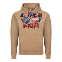 American Mom Vintage Hoodie | Teevron