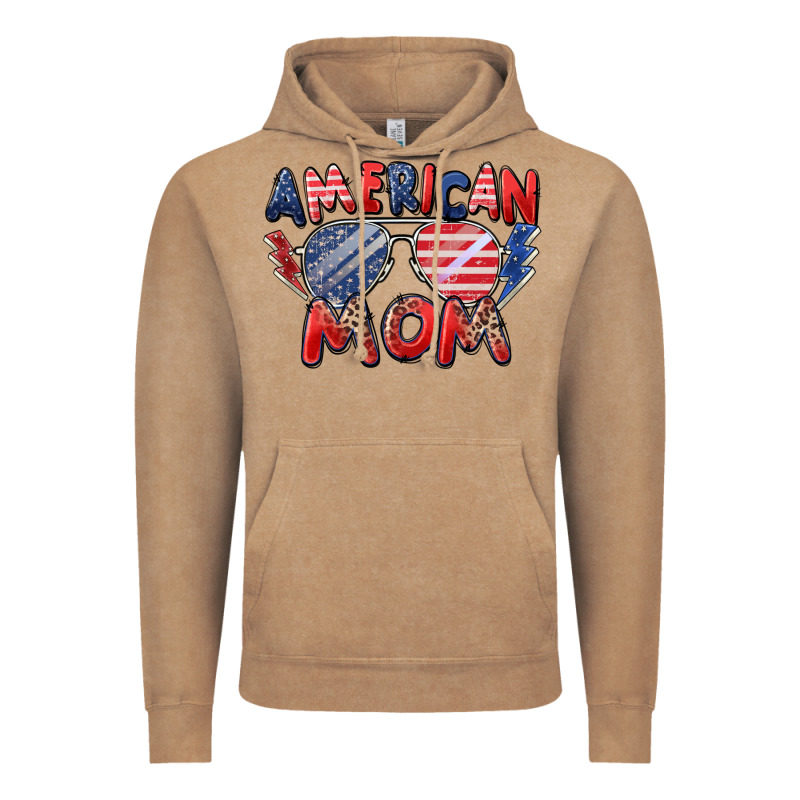 American Mom Vintage Hoodie by Zillion Design Studio | Teevron