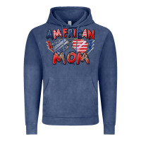 Vintage Denim American mom Vintage Hoodie - Zillion Design Studio