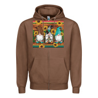 Chestnut western gnomes cactus sunflowers serape wooden leopard gemstone Zipper Hoodie - Artiststas