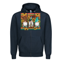 Navy western gnomes cactus sunflowers serape wooden leopard gemstone Zipper Hoodie - Artiststas