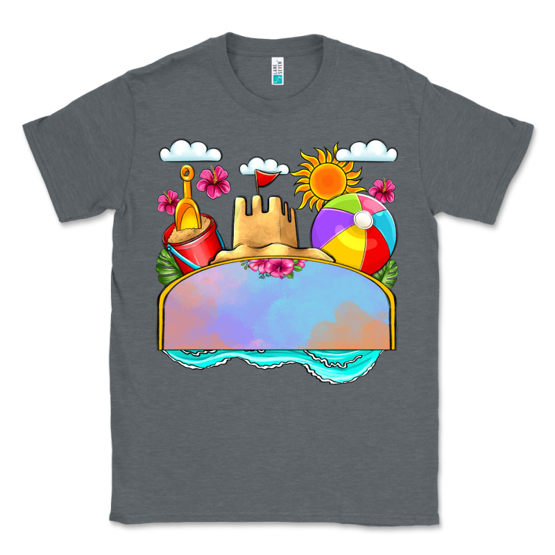 Custom Name Summer Beach Toys Classic Tee by JahusDesignShop | Teevron