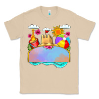 Mushroom custom name summer beach toys Classic Tee - JahusDesignShop