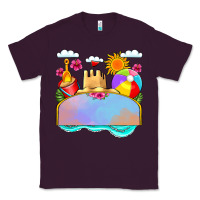 Plum custom name summer beach toys Classic Tee - JahusDesignShop