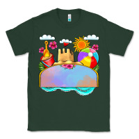 Sports Green custom name summer beach toys Classic Tee - JahusDesignShop