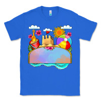 True Royal custom name summer beach toys Classic Tee - JahusDesignShop