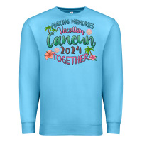 Ocean Blue making memories vacation cancun 2024 together Premium Sweatshirt - MaliasSmallBusiness