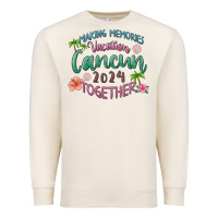 Sandshell making memories vacation cancun 2024 together Premium Sweatshirt - MaliasSmallBusiness