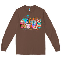 Chestnut art teacher coffee cup Long Sleeve Tee - AdoDesignShop