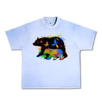 Grape Ice autism mama bear Urban Heavy Tee - Zillion Design Studio