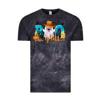 Cloud Black Boo Y'all Vintage Tee - texasbilliewilder