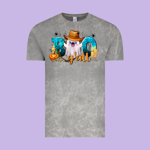 Boo Y'all Vintage Tee Designed By Texasbilliewilder