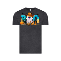 Vintage Black Boo Y'all Vintage Tee - texasbilliewilder