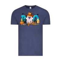 Vintage Denim Boo Y'all Vintage Tee - texasbilliewilder