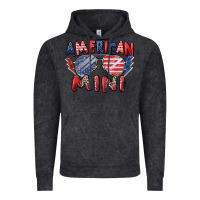 Vintage Black American mini Vintage Hoodie - Zillion Design Studio