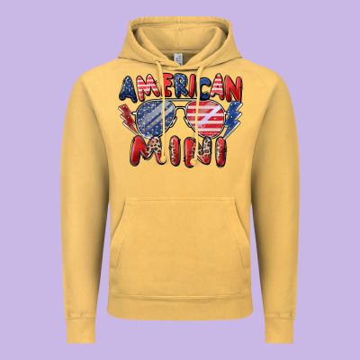 American Mini Vintage Hoodie Designed By Zillion Design Studio
