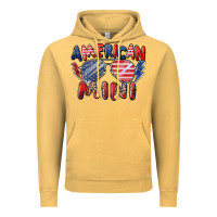 Vintage Mustard American mini Vintage Hoodie - Zillion Design Studio