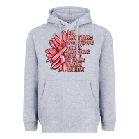 Heather Grey pink sunflower and cancer ribbon breast cancer Heavyweight Hoodie - MaliasSmallBusiness