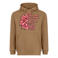 Toasted Coconut pink sunflower and cancer ribbon breast cancer Heavyweight Hoodie - MaliasSmallBusiness
