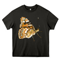 Asphalt Painted Lady Butterfly Heavy Core Tee - LillyAllenDesigns