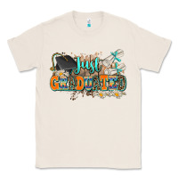 Natural just graduated Classic Tee - AdoDesignShop