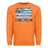 Carrot fishing lure flag keepin' it reel Premium Sweatshirt - MaliasSmallBusiness