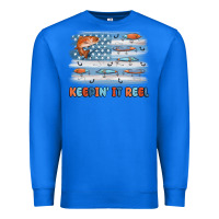True Royal fishing lure flag keepin' it reel Premium Sweatshirt - MaliasSmallBusiness