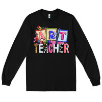 Black art teacher Long Sleeve Tee - AdoDesignShop