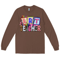 Chestnut art teacher Long Sleeve Tee - AdoDesignShop