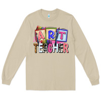 Mushroom art teacher Long Sleeve Tee - AdoDesignShop