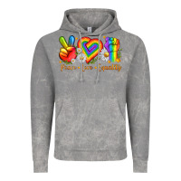 Cloud Rock peace love equality Vintage Hoodie - texasbilliewilder
