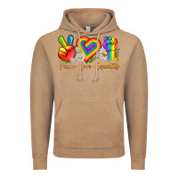 Peace Love Equality Vintage Hoodie | Teevron